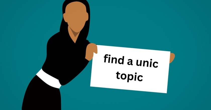 Find a unic youtube topic